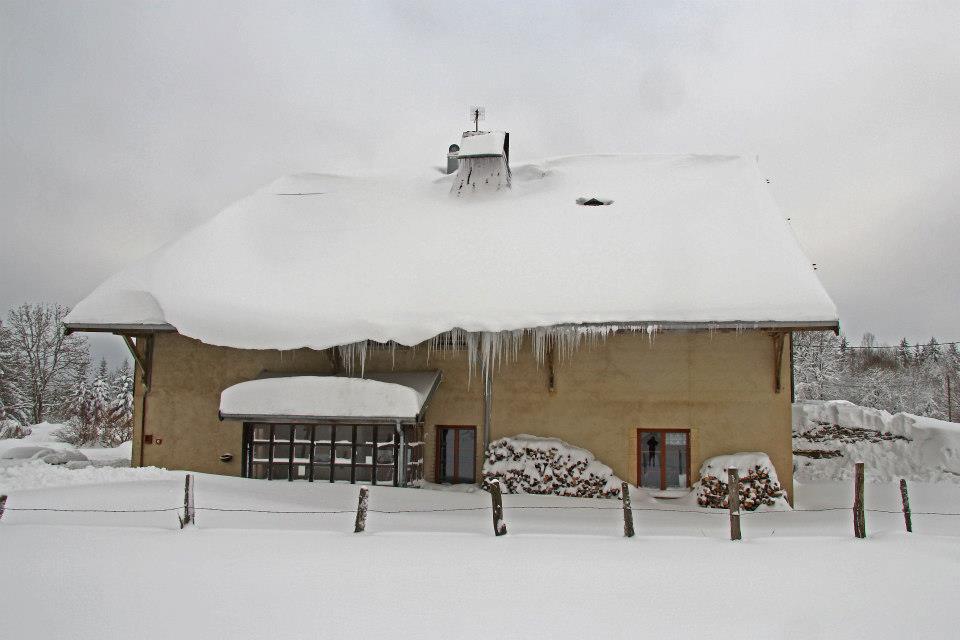 Auberge De La Perdrix Hauterive-la-Fresse Esterno foto