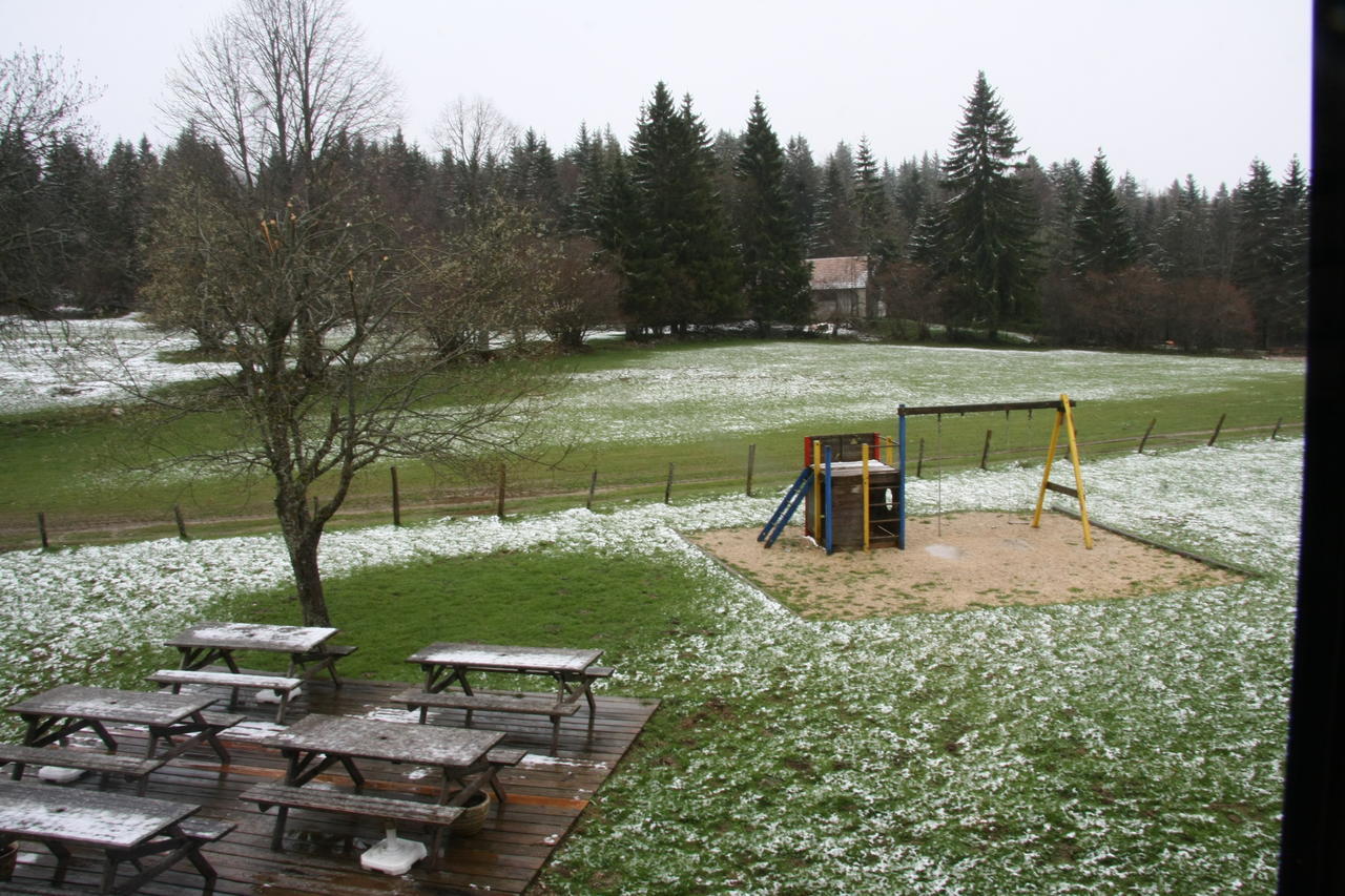 Auberge De La Perdrix Hauterive-la-Fresse Esterno foto