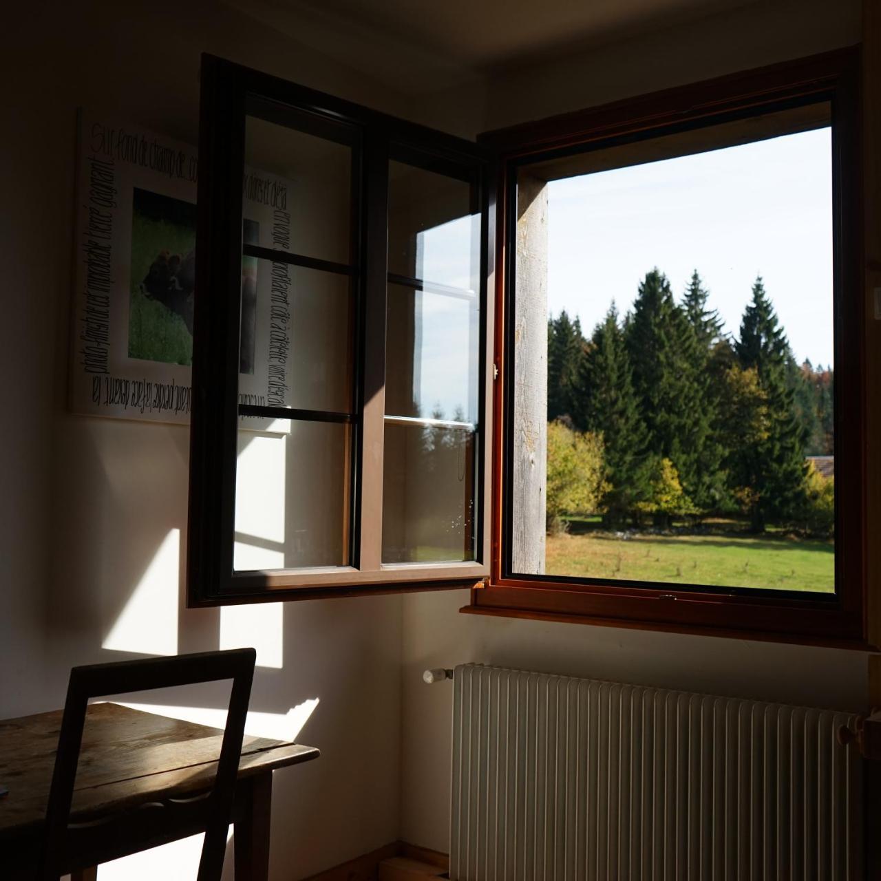 Auberge De La Perdrix Hauterive-la-Fresse Esterno foto